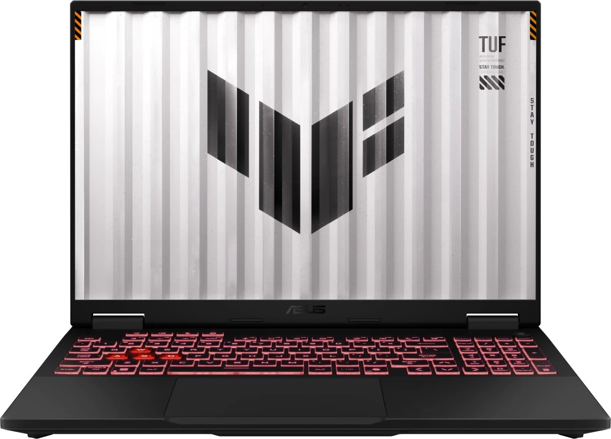 Ноутбук Asus TUF Gaming A16 FA608PP-QT180 (90NR0MD1-M00A60) Ryzen 7 8745HX 16Gb SSD512Gb NVIDIA GeForce RTX 5070 8Gb 16" IPS WQXGA безОС grey WiFi BT