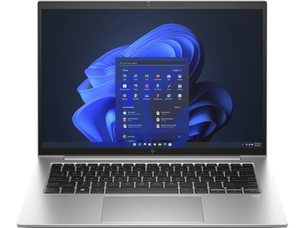 Ноутбук HP EliteBook 1040 G10 (5Z556ES) Core i7 1355U 16Gb SSD512Gb Intel Iris Xe graphics 14" WUXGA (1920x1200)/ENGKBD FreeDOS silver WiFi BT Cam