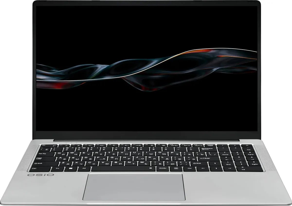 Ноутбук OSIO FocusLine F160A-005 16.1", 2023, IPS, AMD Ryzen 5 5500U 2.1ГГц, 6-ядерный, 16ГБ DDR4, 512ГБ SSD, AMD Radeon, No OS