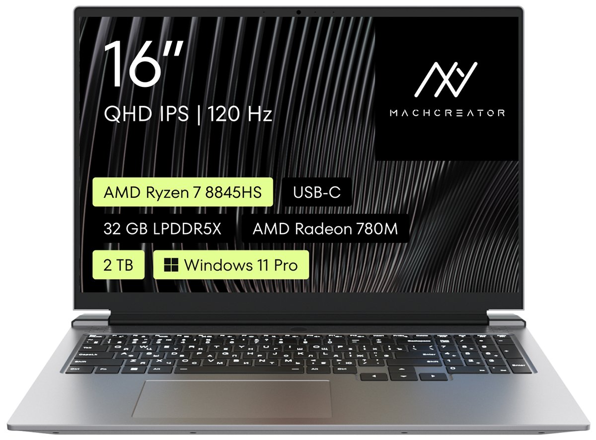 Ноутбук Machcreator Vision L16 Origin XT JJ00G600HRU