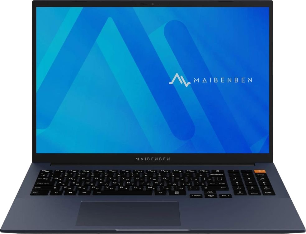 Ноутбук Maibenben M16C-R745UM (M16C-R745UM0F14LU4E10) 16" WUXGA IPS, AMD R7-7445HS, 16Gb, 512Gb SSD, Linux, синий