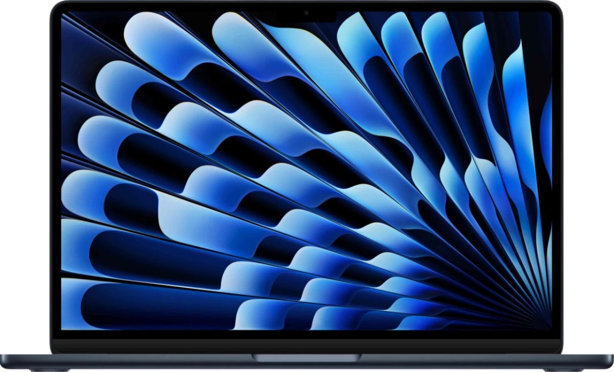 Ноутбук Apple MacBook Air 13-inch 2026 Midnight (MDHF4HN/A) клав.рус.грав 13.6" Liquid Retina {(2560x1664) 500nits M5 10C CPU 10C GPU/16GB/1TB SSD
