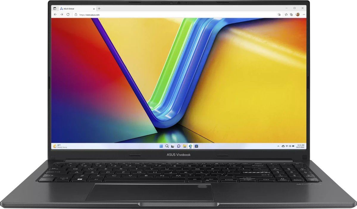 Ноутбук ASUS VivoBook 15 F1505VA-MA929 (90NB10P1-M016P0-Win11Pro) i7-13620H 16Gb SSD 512Gb Intel UHD Graphics 15,6 2.8K OLED 50Вт*ч KB RUENG Черный