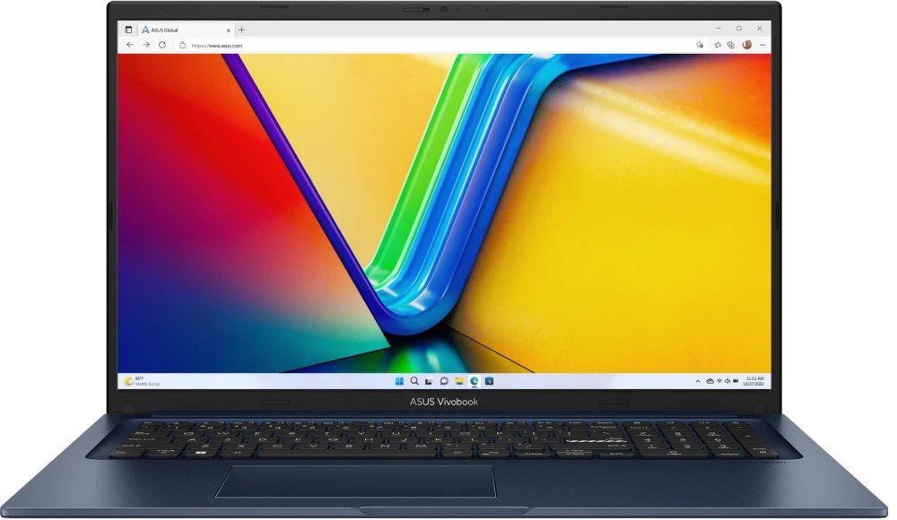 Ноутбук ASUS VivoBook 17 X1704 (90NB13X2-M00RJ0_Win11P) Intel Core 5 120U 1400MHz/17.3"/1920x1080/16GB/512GB SSD/Intel Graphics/Wi-Fi/Bluetooth
