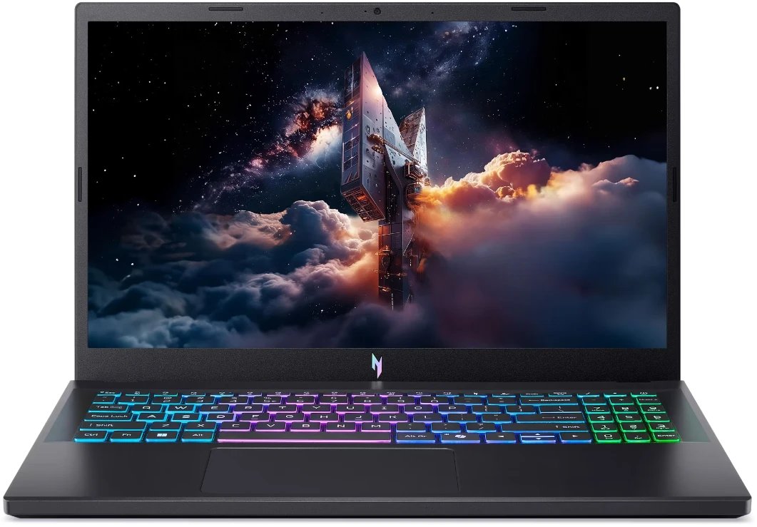 Ноутбук Acer Nitro V 15 ANV15-A31-R6GF (NH.U3RER.004-Win11Pro) Ryzen 7 170 16Gb SSD 512Gb NVIDIA RTX 5060 8Gb 15,6 FHD IPS Cam 76Вт*ч Черный