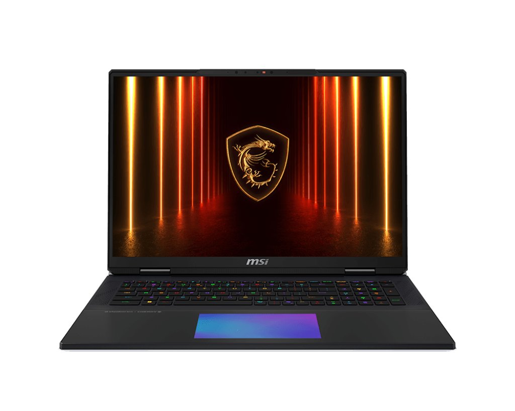 Ноутбук MSI Titan 18 HX AI A2XWJG-206RU (9S7-182421-206) Intel Core Ultra9 275HX/64Gb/SSD2Tb/RTX 5090 24Gb/18"/IPS/UHD+/120Hz/MiniLED/Win11/Core Black