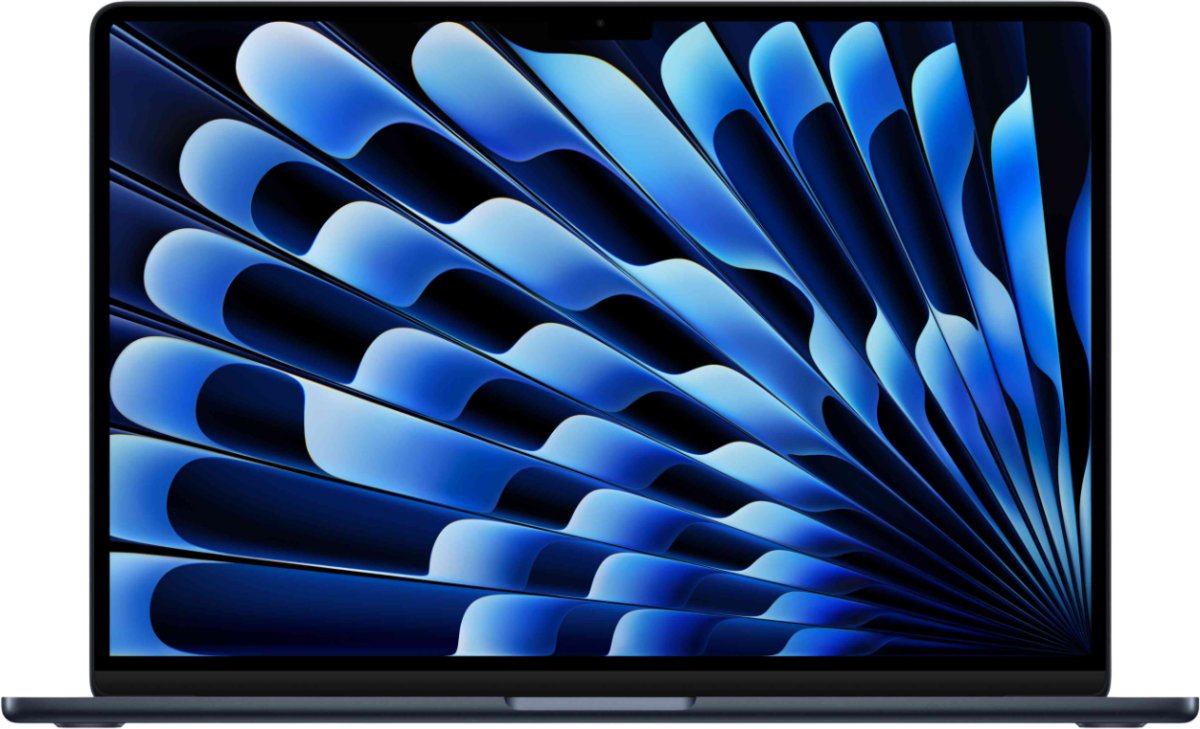 Ноутбук Apple MacBook Air MDVH4LL/A M5 10 core 16Gb SSD512Gb/10 core GPU 15.3" Liquid Retina (2880x1864) macOS midnight WiFi BT Cam