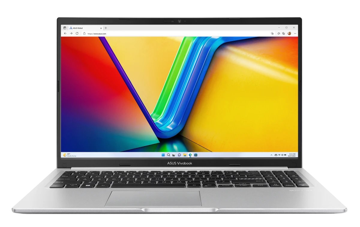 Ноутбук ASUS VivoBook X1502VA-BQ1384 (90NB10T2-M01YV0) Silver 15.6" FHD i5 13420H/16Gb/SSD512Gb/noOS