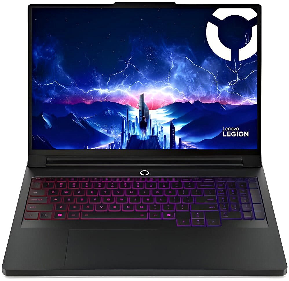 Ноутбук Lenovo Legion Pro 7 16AFR10H (83RU003JRK) 16" WQXGA OLED 500N 240Hz/R9-9955HX/32Gb/1Tb SSD/RTX 5070 Ti 12Gb/no OS/Eclipse Black