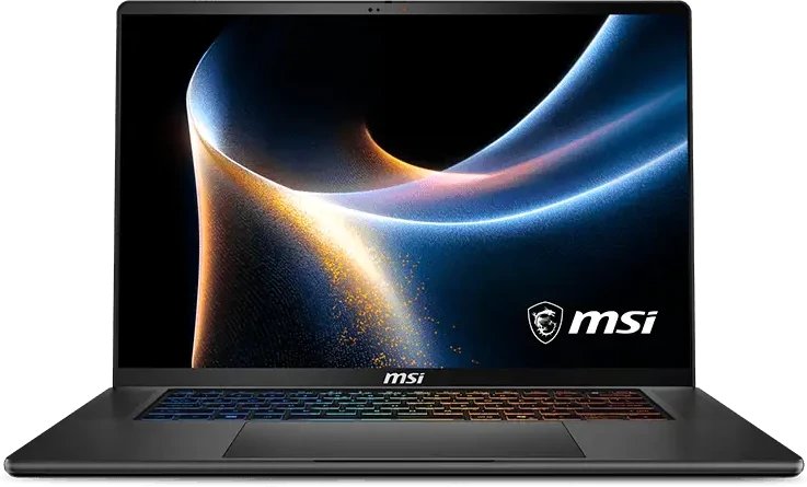 Ноутбук MSI Stealth 16 AI+ B3WH-013RU (9S7-263111-013-Win11H) Core Ultra 9 386H 32Gb SSD1Tb NVIDIA GeForce RTX5070Ti 12Gb OLED QHD+ (2560x1600) black