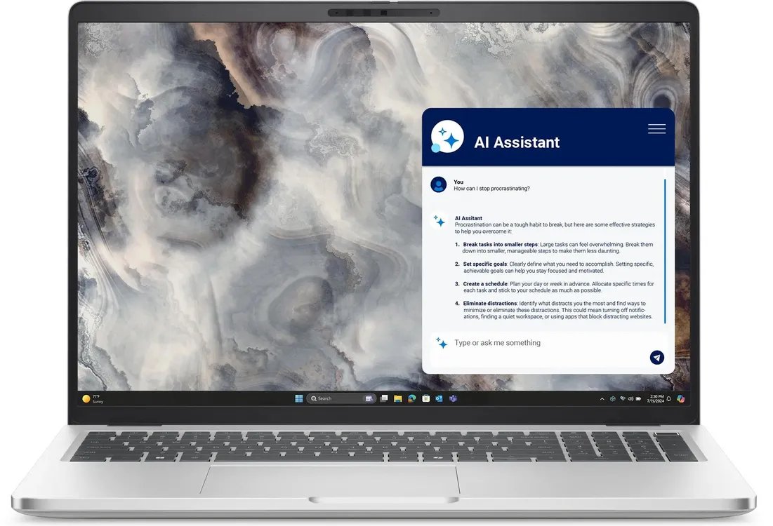 Ноутбук Dell Pro 16 Plus (PRO16PL-7617-Linux) Core Ultra 7 266V 16Gb SSD1Tb Intel Graphics 16" IPS FHD+ (1920x1200) grey WiFi BT Cam