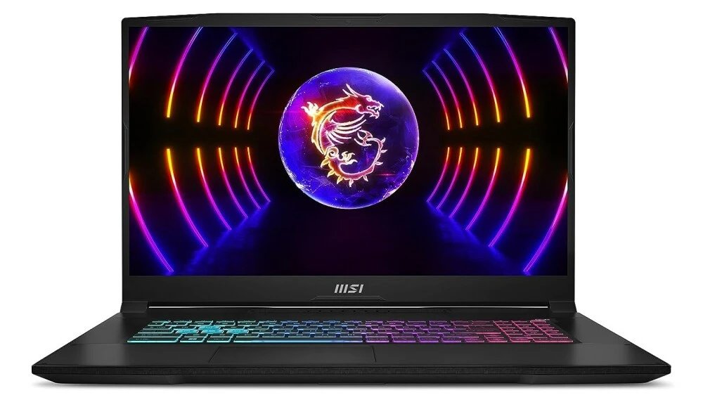 Ноутбук MSI Katana 17 B13UCR-1612XRU (9S7-17L541-1612) Intel Core i5-13420H, 16Gb, SSD1Tb, RTX3050 4Gb, 17.3", IPS, FHD, 1920x1080, 144Hz, NoOS, Black
