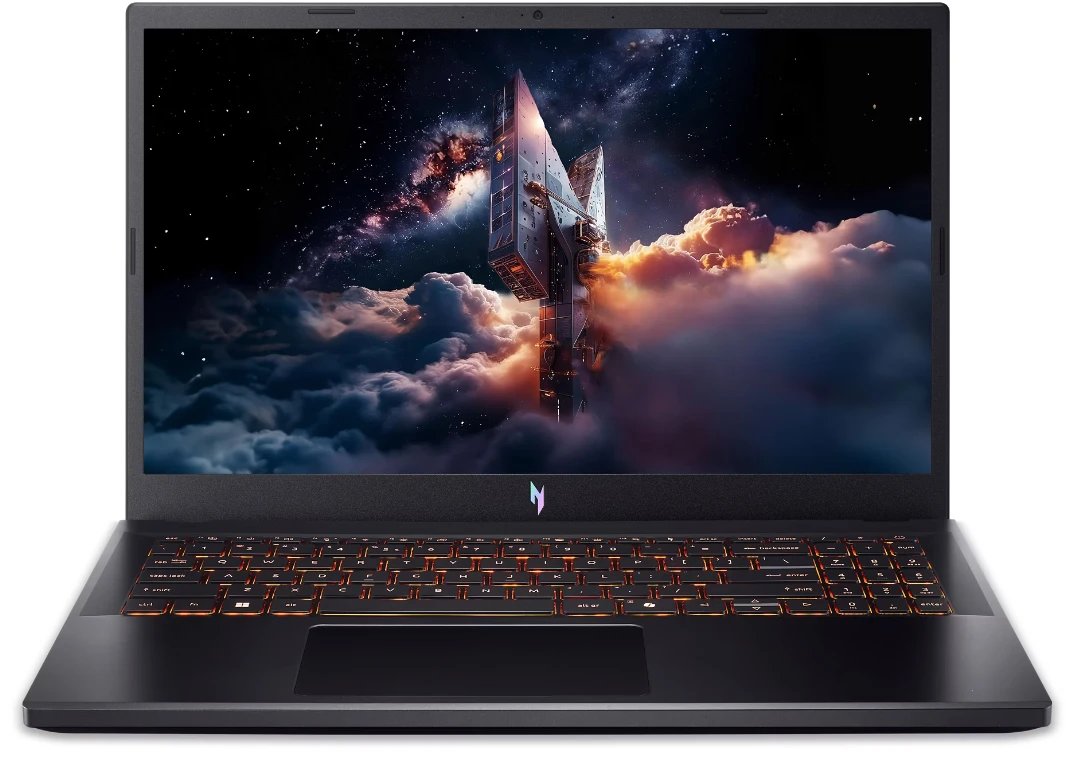 Ноутбук Acer Nitro V 15 ANV15-52-57D8 (NH.QV2CD.009) Core 5 210H 16Gb SSD512Gb NVIDIA GeForce RTX4050 6Gb 15.6" IPS FHD (1920x1080) без ОС black WiFi