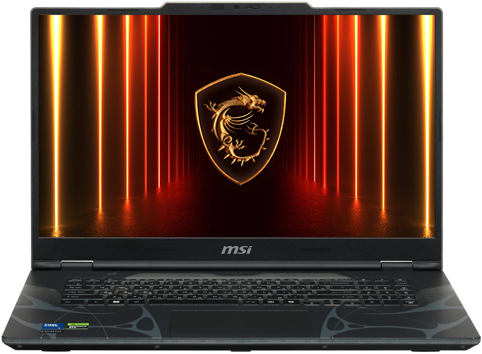 Ноутбук MSI Cyborg 17 B2RWFKG-284XRU (9S7-17U332-284) Intel Core 5 210H/16Gb/SSD1Tb/RTX5060 8Gb (55W)/17.3"/IPS/FHD/1920x1080/144Hz/NoOS/ Black