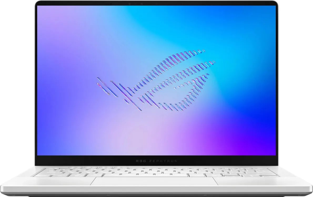 Ноутбук ASUS Rog Zephyrus G14 GU405AW-SY024W (90NR0P83-M000Y0-Win11) Ultra 9 386H 32Gb SSD 1Tb nVidia RTX 5080 16Gb 14 2.8K OLED 73Вт*ч Белый