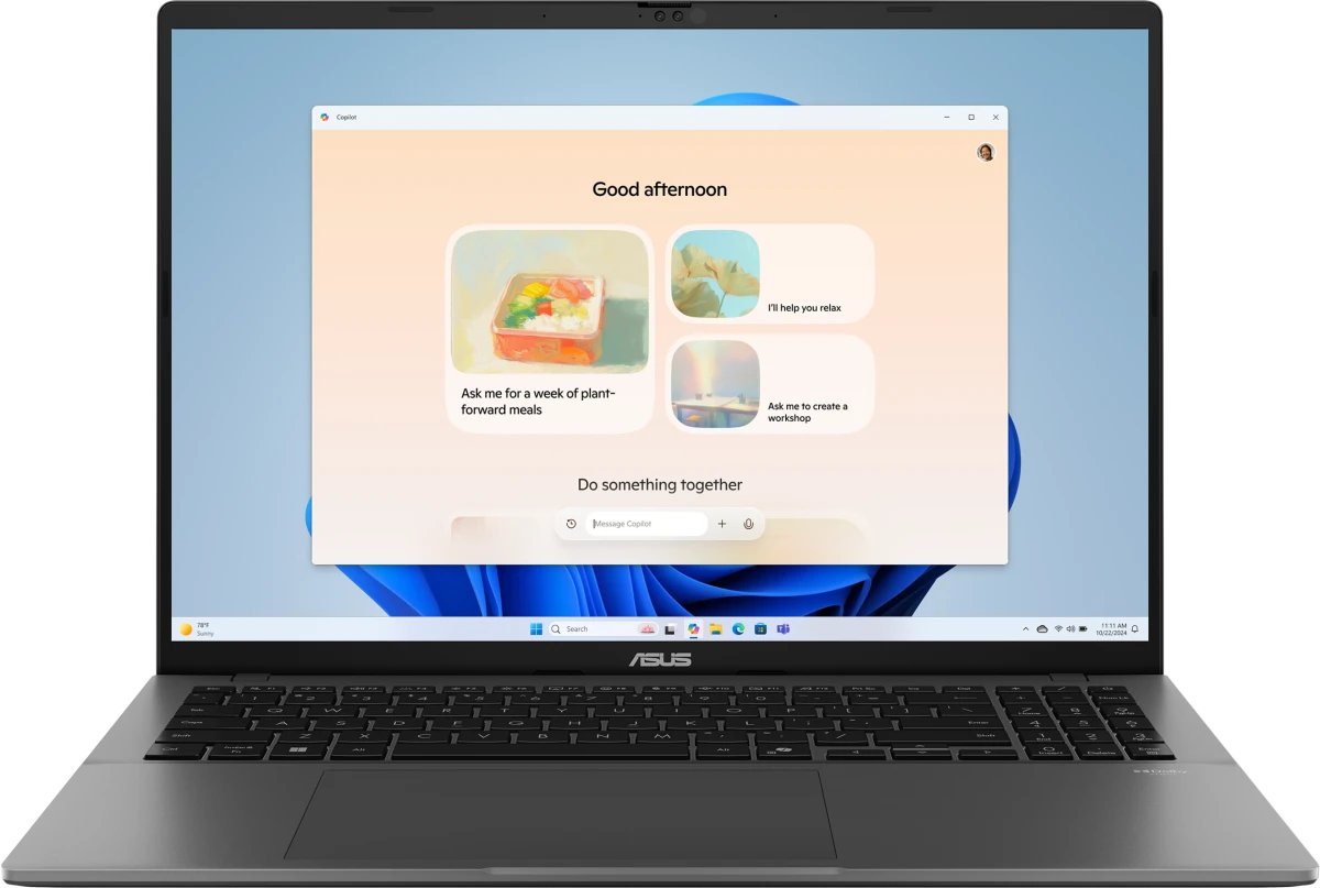 Ноутбук ASUS VivoBook S16 OLED S3607AA-SH112 (90NB1732-M007V0_32Win11P) Intel Core Ultra 7 355 1700MHz/16"/1920x1200/32GB/1024GB SSD/Intel Graphics