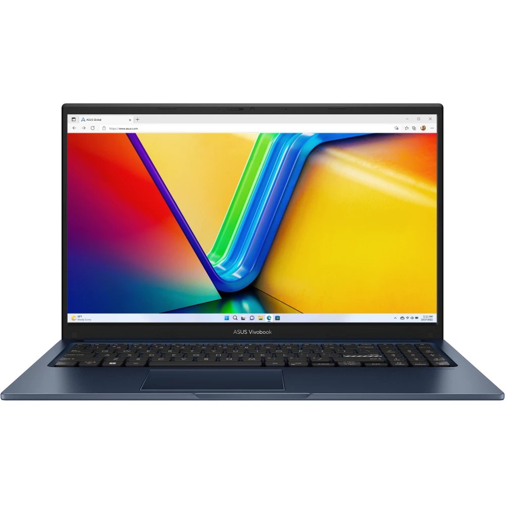 Ноутбук ASUS Vivobook 15 X1504VA-BQ4102 (90NB13Y1-M02K00) Intel Core 5 120U/16Gb (soldered, 1*8 D5)/SSD512Gb/UMA/15.6"/IPS/FHD/1920x1080/NoOS/Blue