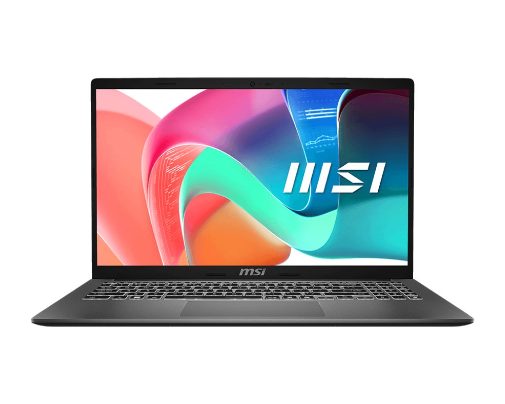 Ноутбук MSI Modern 14 F1MG (9S7-14S111-485) Core 5 120U 14" FHD (1920*1080),IPS, DDR4 16GB (8GB*2),512GB SSD Intel Graphics, 1.5kg, Dos, Platinum Gray