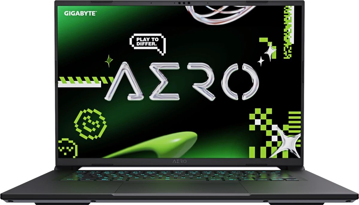 Ноутбук Gigabyte Aero X16 1WH (1WH93KZC94DD) Ryzen AI 7 350 16Gb SSD1Tb NVIDIA GeForce RTX 5070 8Gb 16" IPS QHD+ (2560x1600) без ОС silver WiFi BT Cam