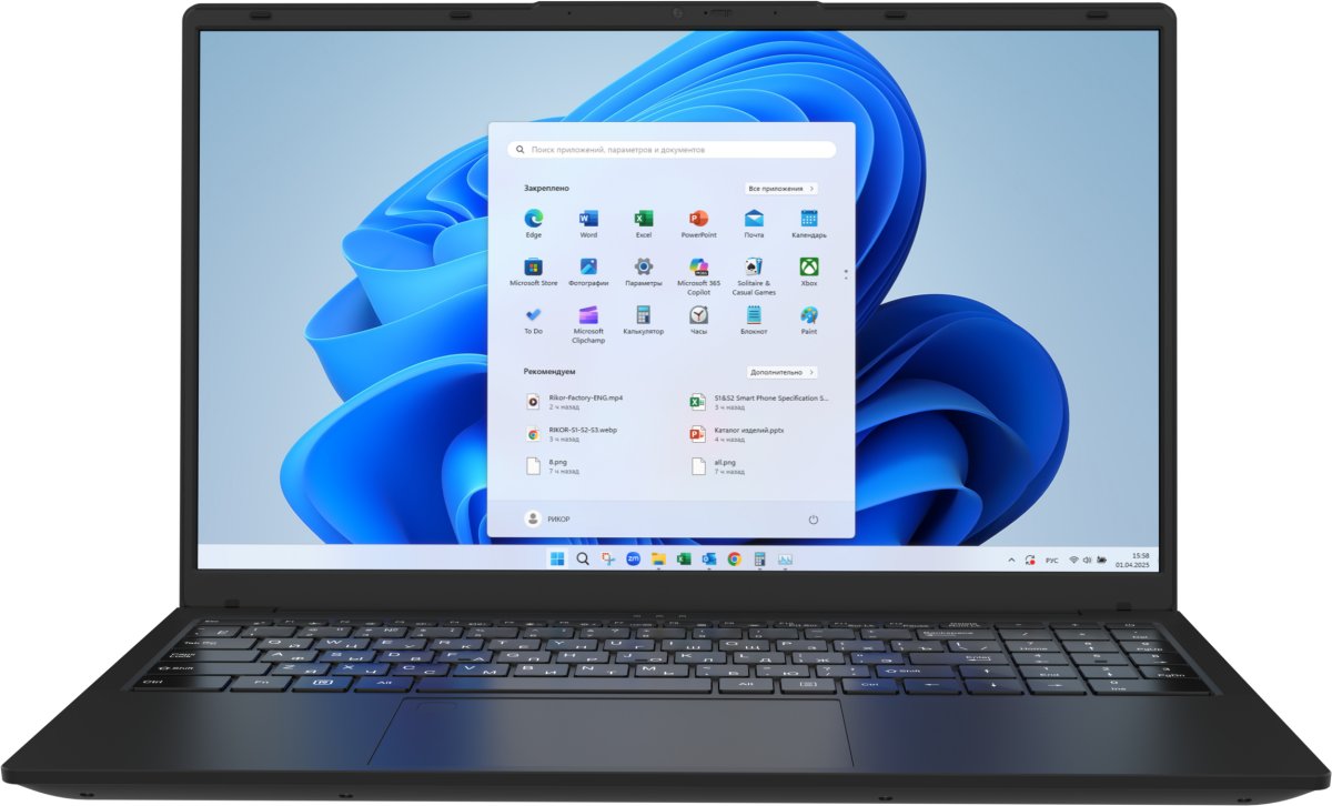 Ноутбук RIKOR Pro 790F3002 15.6" FHD IPS Core i3-1220P/16Gb/512Gb/Win11Pro