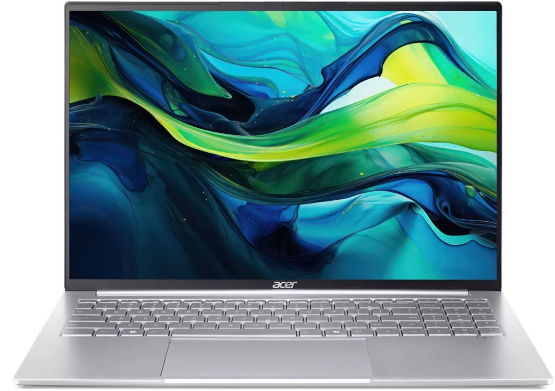 Ноутбук Acer Swift Lite 16 SFL16-51M-54BL (NX.D3UCD.002) Intel Core Ultra 5 115U/16Gb/SSD512Gb/16"/IPS/WUXGA/1920x1200/60Hz/NoOS/Silver
