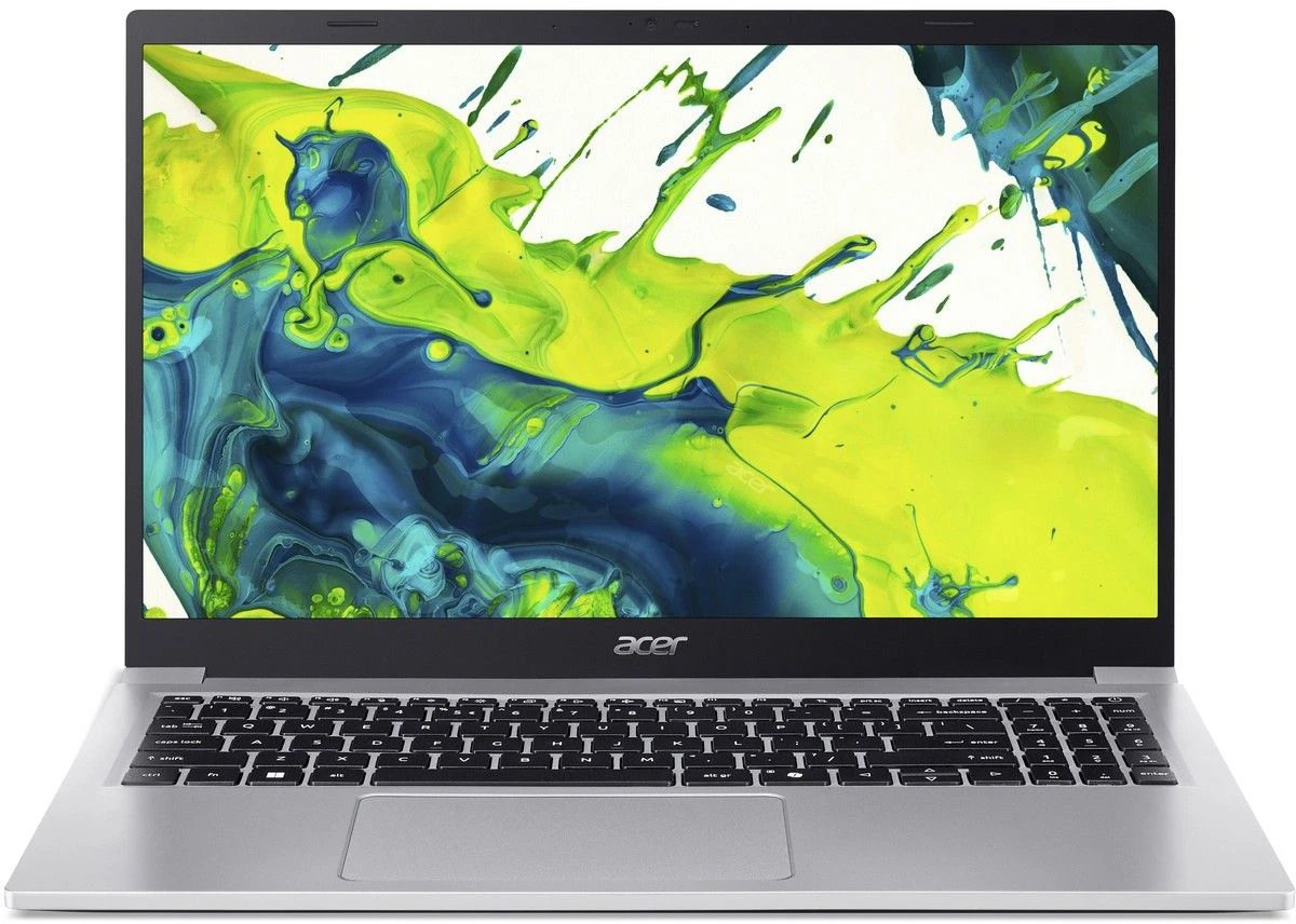 Ноутбук Acer Notebook Aspire Lite AL15-33P-3809 (NX.D2MEM.001) 15.6" FHD IPS/Intel Core 3 N355/8192Mb/512Gb SSD/HD/NoOS/Light Silver
