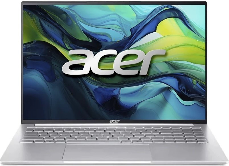 Ноутбук Acer Swift Lite 16 SFL16-51M-785G (NX.D3VCD.002) Intel Core Ultra 7 155U/16Gb/SSD1Tb/16"/IPS/WUXGA/1920x1200/60Hz/NoOS/Silver