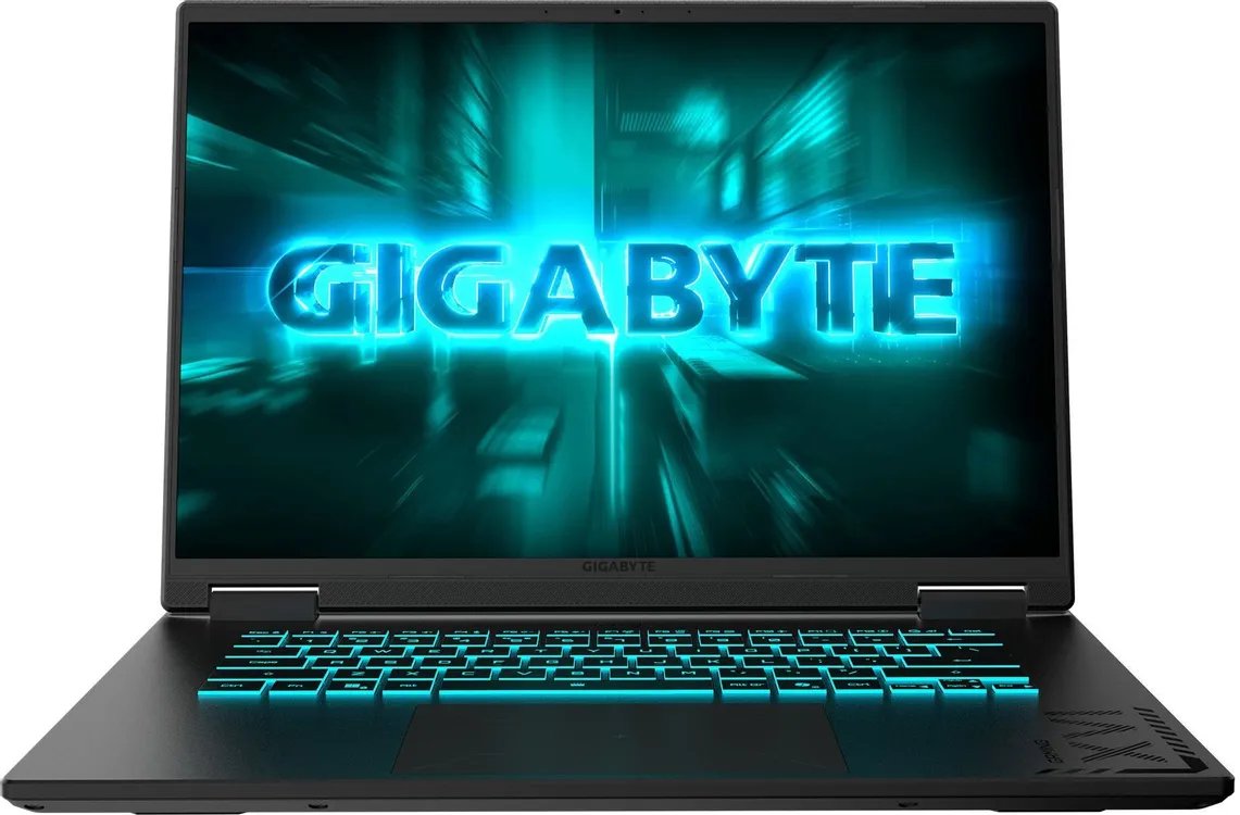 Ноутбук Gigabyte GAMING A16 (EVHS3KZ893SD)Core Ultra 9 185H 16Gb SSD512Gb NVIDIA GeForce RTX 5060 8Gb 16" IPS FHD+ (1920x1200)без ОС black WiFi BT Cam