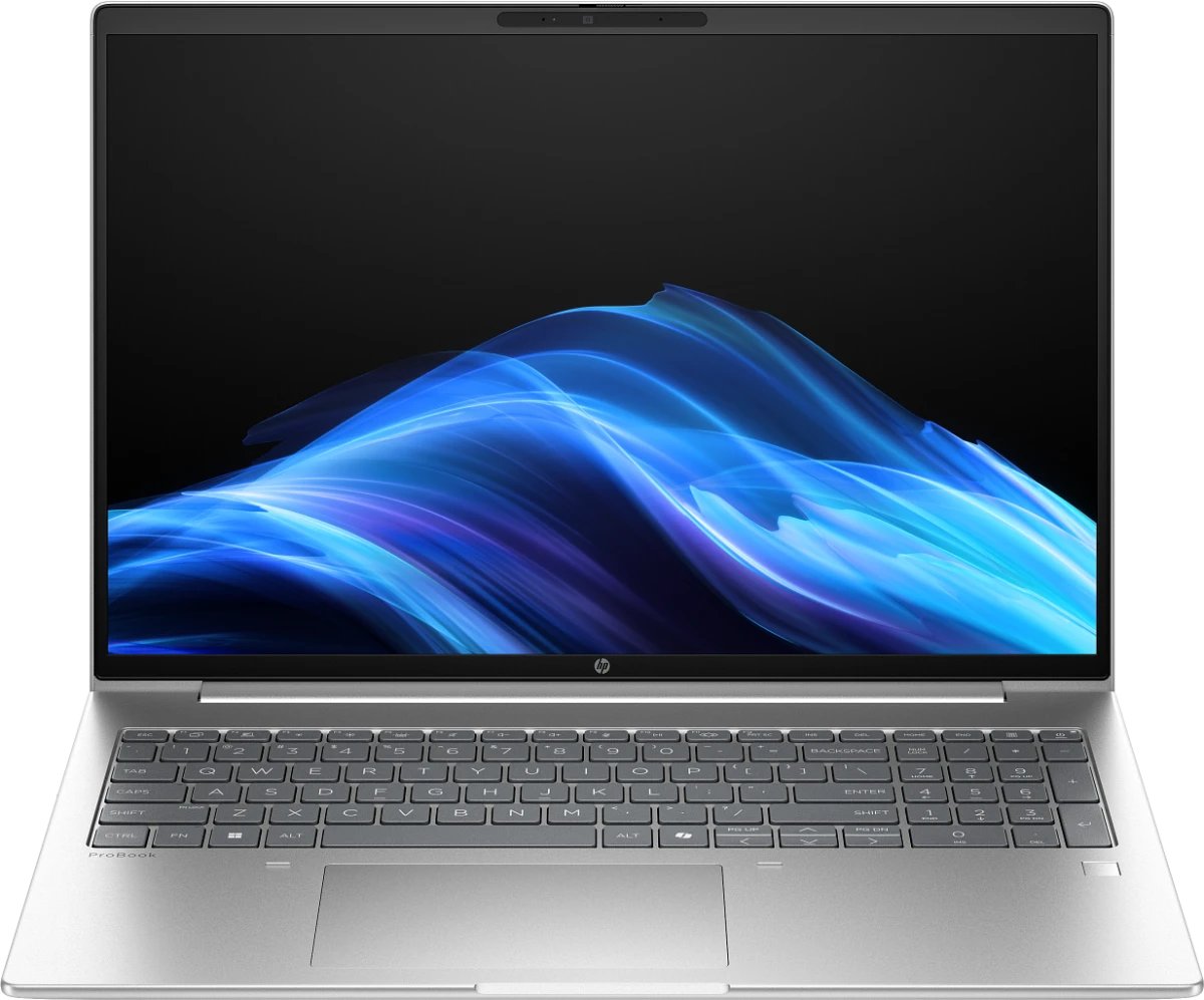 Ноутбук HP ProBook 4 G1i (BB3Q4UT) Ultra 5 225U 16Gb SSD256Gb Intel Iris Xe graphics 16" WUXGA (1920x1200) Windows 11 Pro silver WiFi BT Cam