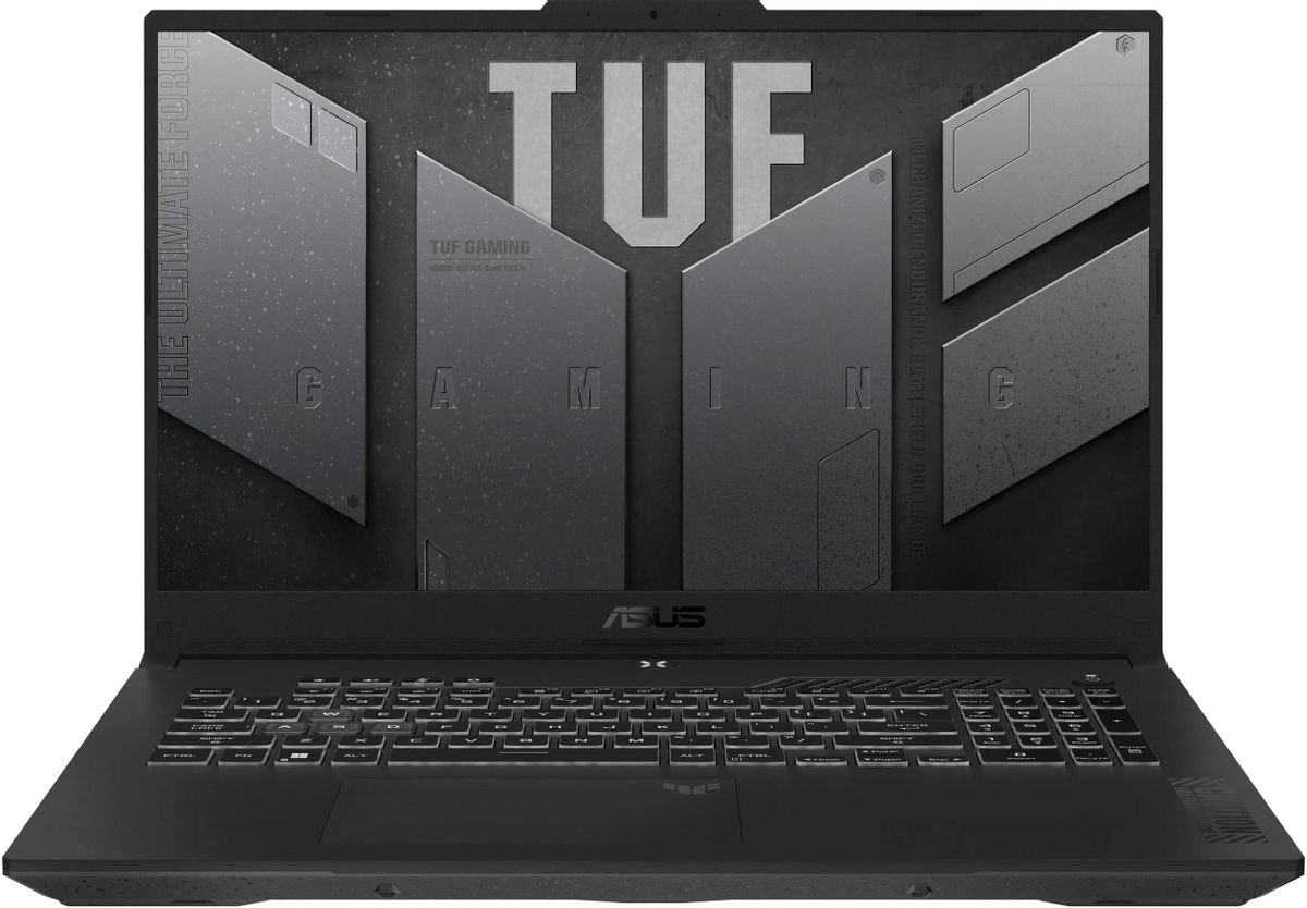 Ноутбук ASUS Tuf Gaming FA707NUQ-HX010 (90NR0QH5-M000D0) Grey 17.3" FHD Ryzen 7 170/16Gb/SSD512Gb/RTX4050 6Gb/noOS