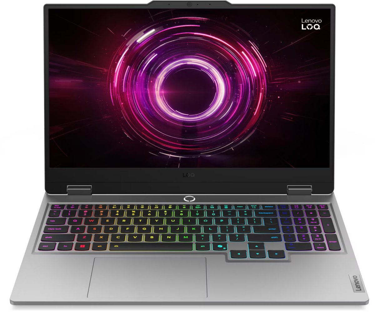 Ноутбук Lenovo LOQ 15AHP10 (83JG00DLRK) AMD Ryzen 7 250 3300MHz/15.6"/1920x1080/32GB/1024GB SSD/NVIDIA GeForce RTX 5050 8GB/Wi-Fi/Bluetooth/Без ОС Gr