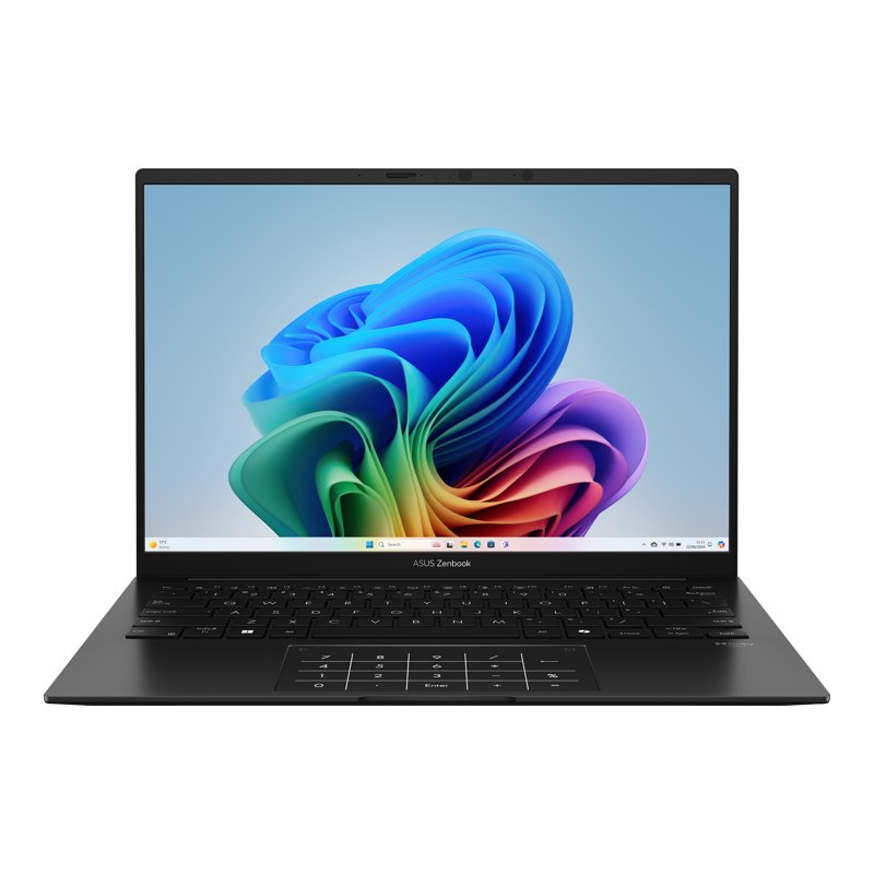 Ноутбук ASUS UM3406GA-QD009 (90NB17R1-M00650-DOS) 14" WUXGA OLED 400N/Ryzen 7 AI 445/32GB/1TB SSD/UMA/DOS/Jade Black