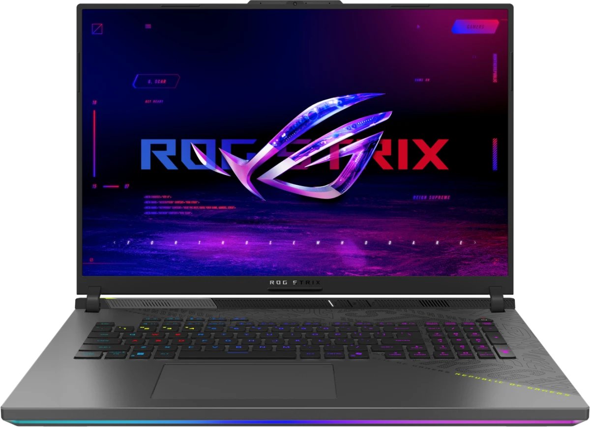 Ноутбук ASUS ROG Strix G18 G814PM-S8117 (90NR0L29-M005X0_Win11P) AMD Ryzen 9 8940HX 2400MHz/18"/1920x1200/16GB/512GB SSD/NVIDIA GeForce RTX 5060 8GB