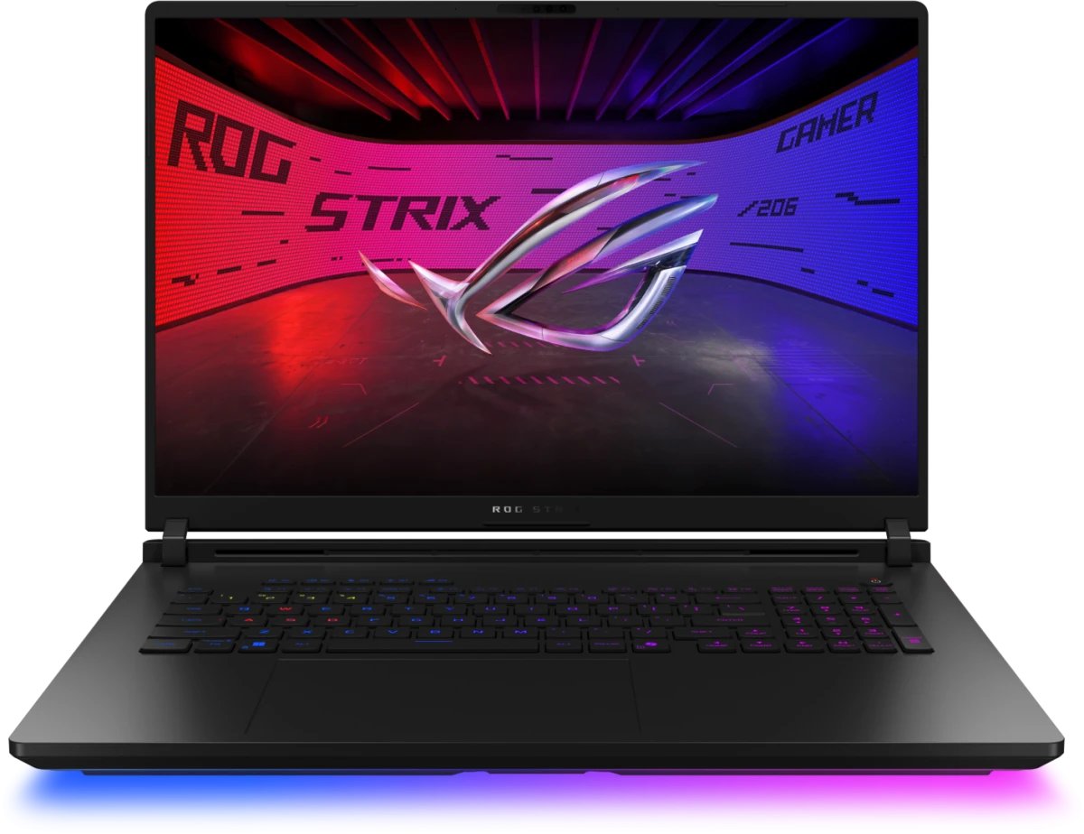 Ноутбук Asus ROG Strix Scar 18 G835LWG-SA280 (90NR0LI1-M00CX0) Core Ultra 9 290HX Plus 32Gb SSD1Tb NVIDIA GeForce RTX5080 16Gb 18" WQXGA без ОС black