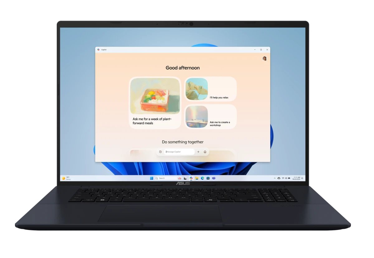 Ноутбук Asus Vivobook 18 M1807HA-S8160 (90NB15P1-M00BL0) Ryzen 7 260 16Gb SSD512Gb AMD Radeon 780M 18" IPS WUXGA (1920x1200) без ОС blue WiFi BT Cam