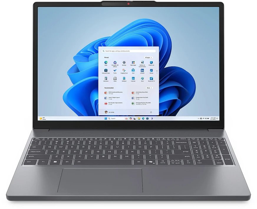 Ноутбук LENOVO IdeaPad Slim 3 15ARP10 (83K700GPFE) 15.3" IPS WUXGA серый (AMD Ryzen 7 7735HS/16Gb/512Gb SSD/VGA int/noOS)