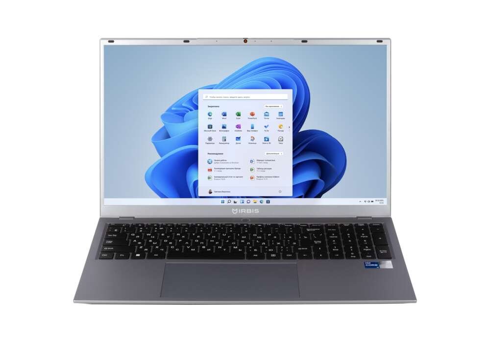 Ноутбук IRBIS SmartBook 17NBP01 17.3" FHD (1920x1080) IPS 300cd, Ultra 5 125U, 16Gb LPDDR5-5600, 512Gb SSD, Wi-Fi6+BT5.2,45Wh, TPM 2.0,1 type C