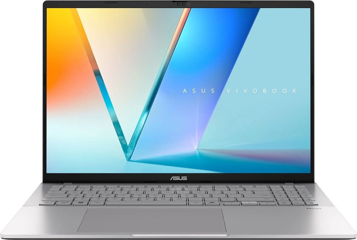 Ноутбук Asus VivoBook S16 S3607VA-RP105 (90NB1671-M007R0) Core 5 210H 16Gb SSD512Gb Intel UHD Graphics IPS WUXGA (1920x1200) без ОС silver