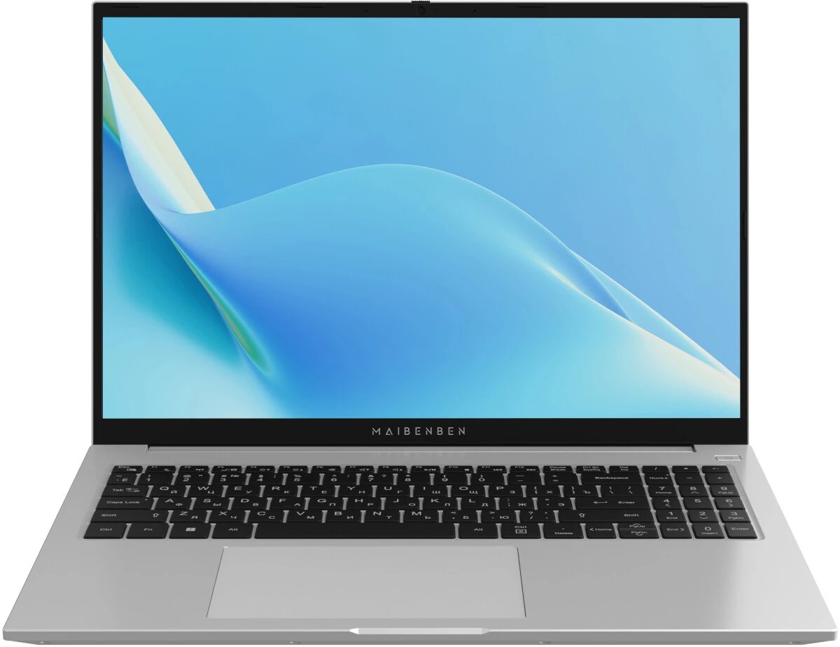 Ноутбук Maibenben M16B-R343UM (M16B-R343UMB1SLSRE1) 16" WUXGA IPS, AMD R3-4300U, 8Gb, 512Gb SSD, Linux, серебристый