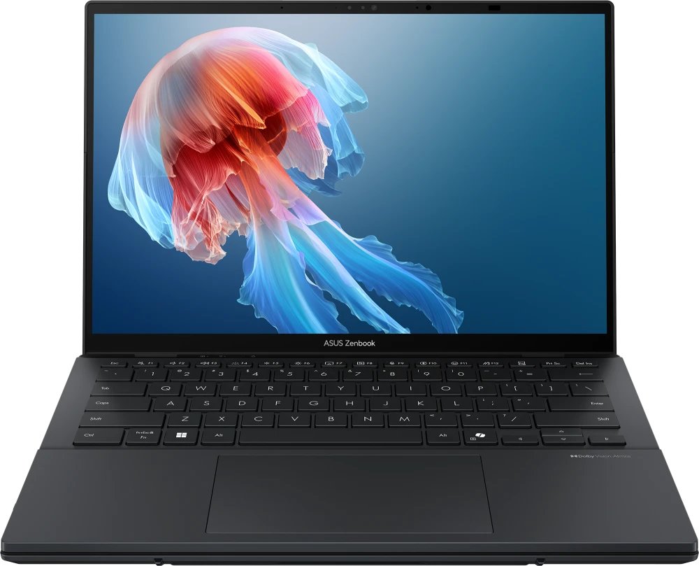 Ноутбук ASUS Zenbook Duo 2025 UX8406CA-QL345X (90NB14X1-M00M30-Win11Pro) Ultra 7 255H 32Gb SSD 1Tb Intel Arc Graphics 14 WUXGA OLED TS 75Втч Серый