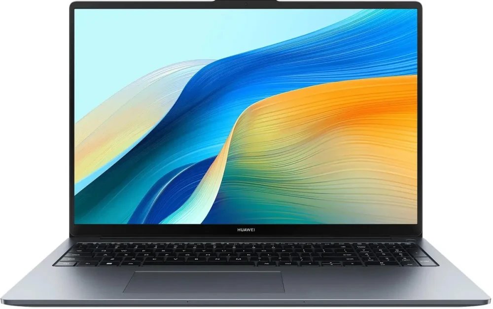 Ноутбук Huawei MateBook D 16 MCLG-X (53014QLC) i9-13900H 16Gb SSD 1Tb Intel Iris Xe Graphics 16 WUXGA IPS Cam 70Вт*ч No OS Космический серый