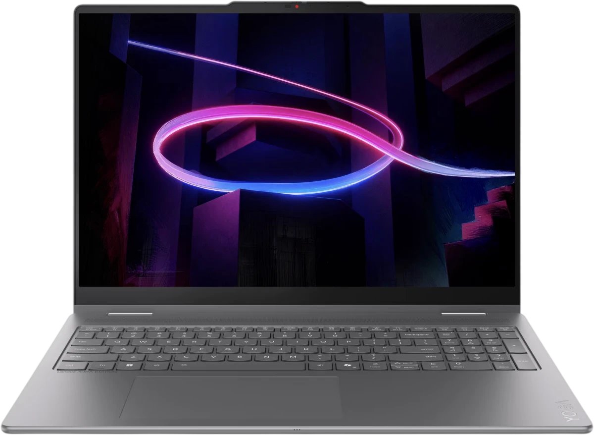 Ноутбук Lenovo Yoga 7 2-in-1 16IPH11 (83TE0023RK-Win11H)Core Ultra 5 325 16Gb SSD512Gb Intel Graphics 16" OLED Touch WUXGA (1920x1200)grey WiFi BT Cam