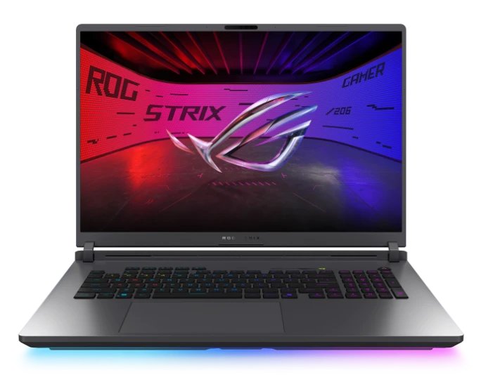 Ноутбук Asus Rog Strix G18 G815JMR-TT239 (90NR0LE1-M00BD0) i9 14900HX 16Gb SSD512Gb GF RTX 5060 8Gb 18" IPS WQXGA (2560x1600) без ОС grey WiFi BT Cam