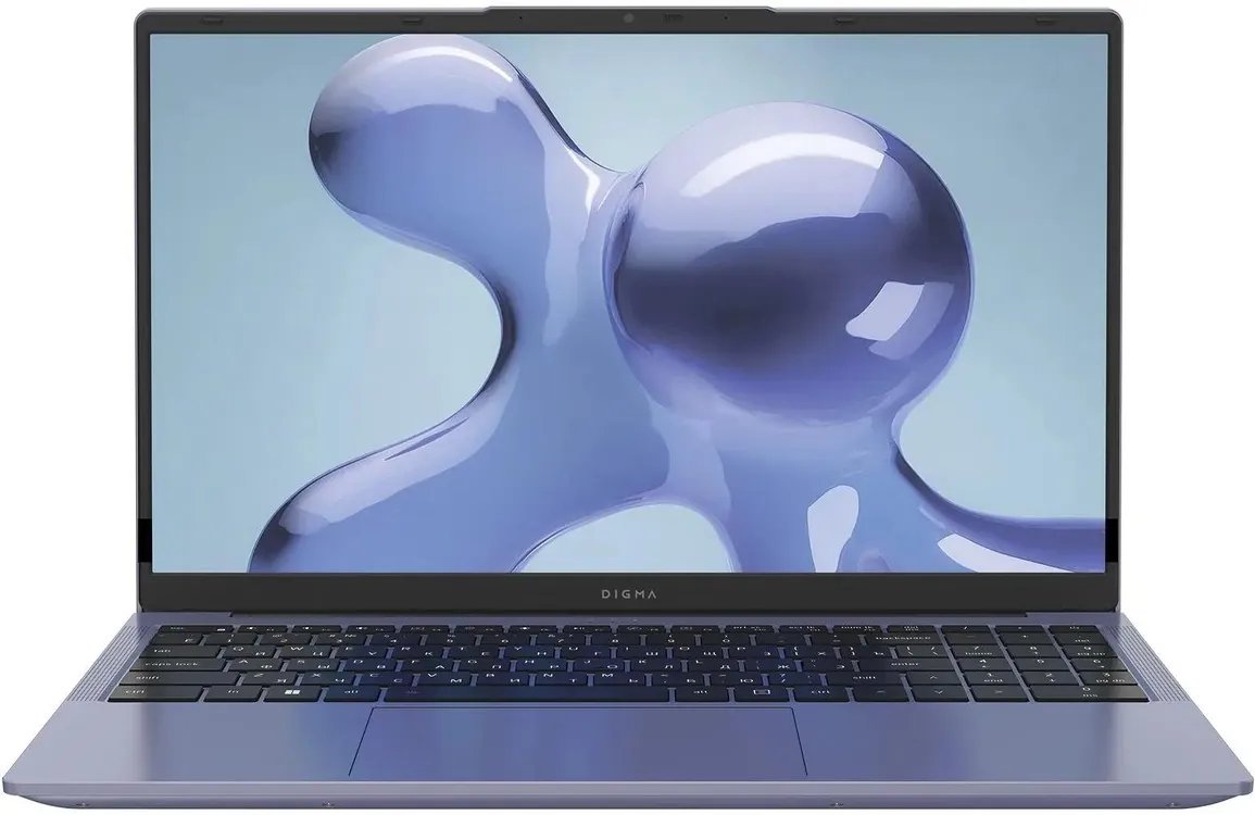 Ноутбук Digma Echo Athlon Gold 3150C (DN15A3-8CXW01-Win11P) 8Gb SSD256Gb AMD Radeon Graphics 15.6" IPS FHD (1920x1080) dk.grey WiFi BT Cam 5000mAh