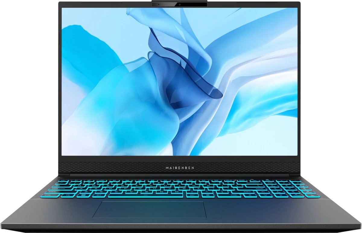Ноутбук MAIBENBEN X-Treme Typhoon X16A Ryzen 7 7445H 16Gb SSD 512Gb NVIDIA RTX 3050 4Gb 16 WUXGA IPS Cam 46.74Вт*ч Linux Серый X16A-R774350F2RLG4E10