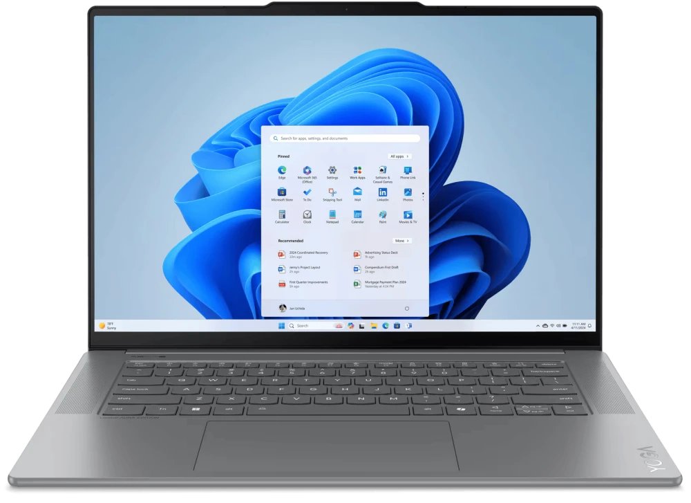 Ноутбук Lenovo Yoga Slim 7 15ILL9 (83HM0063RK) 15,3" 2,8K WQXGA+ OLED 500N 120Hz/i Core U7 256V/16Gb/1Tb SSD/UMA/W11/Luna Grey
