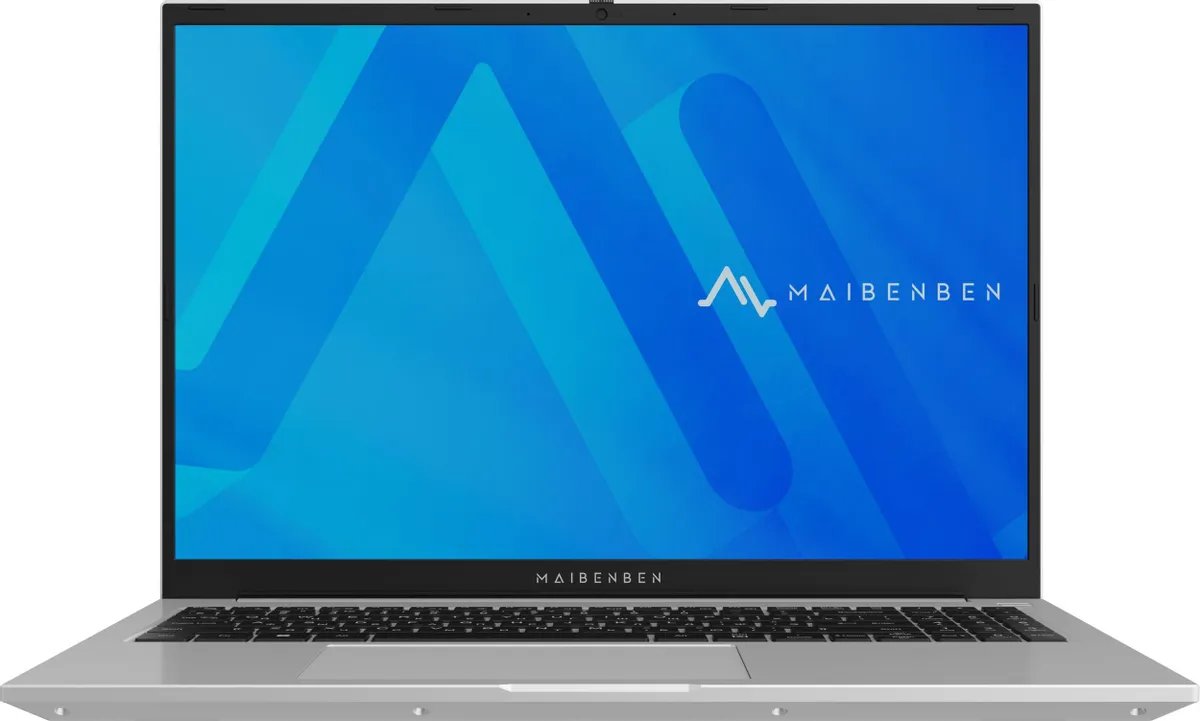 Ноутбук Maibenben M16B-R343UMB1SHSRE1-Win11H Ryzen 3 4300U 8Gb SSD512Gb AMD Radeon Graphics 16" IPS FHD+ (1920x1200) silver WiFi BT Cam