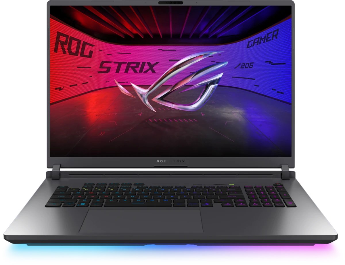 Ноутбук ASUS ROG Strix G18 G815LM-TT170 (90NR0LP1-M007Y0_32Win11P) Intel Core Ultra 9 290HX Plus 2700MHz/18"/2560х1600/32GB/1024GB SSD/NVIDIA GeForce