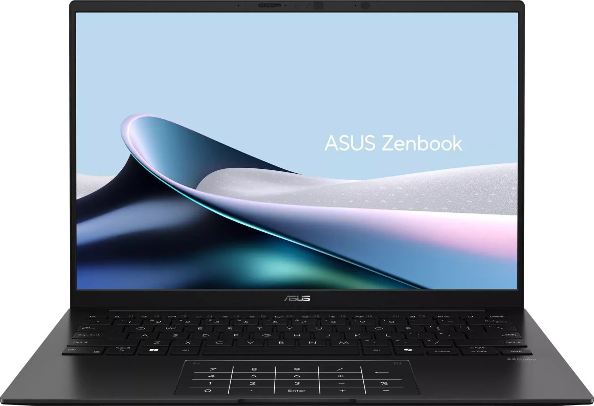Ноутбук Asus Zenbook 14 UM3406GA-QD132 (90NB17R1-M006K0) Ryzen AI 5 430 16Gb SSD512Gb AMD Radeon 840M 14" OLED WUXGA (1920x1200) без ОС black WiFi