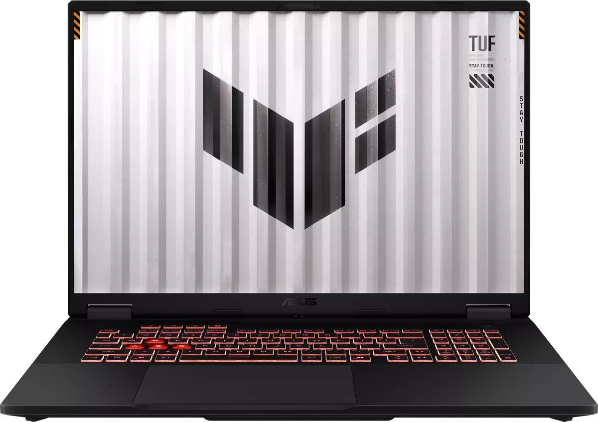 Ноутбук ASUS TUF Gaming A18 FA808PP-S8034 (90NR0MG1-M001D0_Win11P) AMD Ryzen 9 8940HX 2400MHz/18"/1920x1200/16GB/512GB SSD/NVIDIA GeForce RTX 5070 8GB